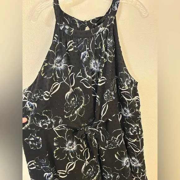 Torrid Black Floral Dress 3x NWT - Picture 3 of 4